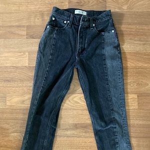 Black Abercrombie & Finch The Mom High Rise Jeans